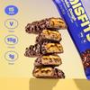 Misfits Vegan Protein Bars - Cookie Dough | Sports Nutrition Bars - 15 grams Protein | 1 gram Sugar | Plant-Based, Low Carb, High Fibre | No Palm Oil | Non-GMO | Pack of 15 view 3