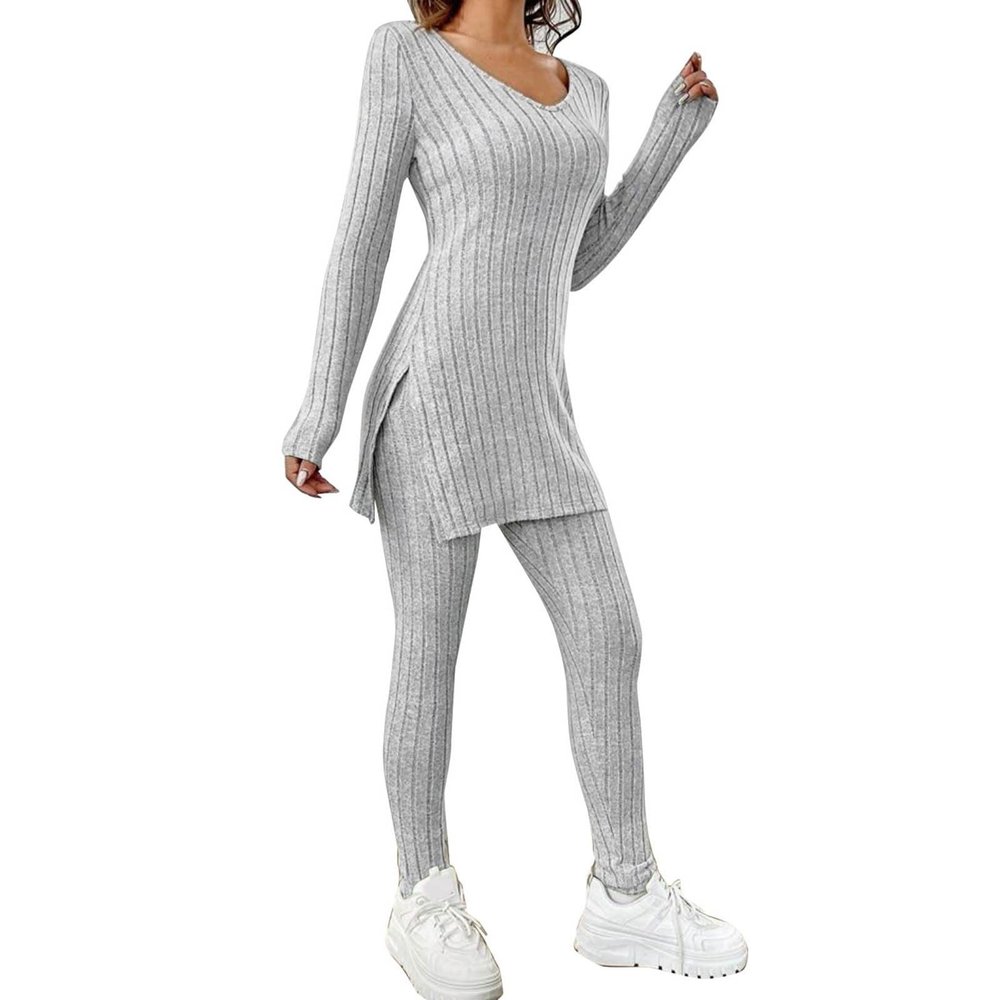 WILLBEST ribbed knit pajamas womens sweater vest jogger pajama set and sweatpants tracksuit tie front pockets denim button down shirt womens sweatsuits 2 piece set 2 piece skirt sexy black