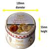 Jacobsens of Denmark Tivoli Butter Cookies with Apple & Ginger 150g - SMALL Tin (139mm diameter x 55mm height) - Traditional Biscuit Tin Gift for Women, Men & Kids view 3