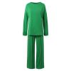 two piece jogger sets for women matching halloween pajamas couples 2 piece 2024 fall fashion sexy fall tops for women sets 2 skirt set white plus size pullover tops and long pants view 2