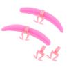 Eyelash Separator, Silicone Base with Frog Leg Tip, Efficient Aid for Lash Extension view 1