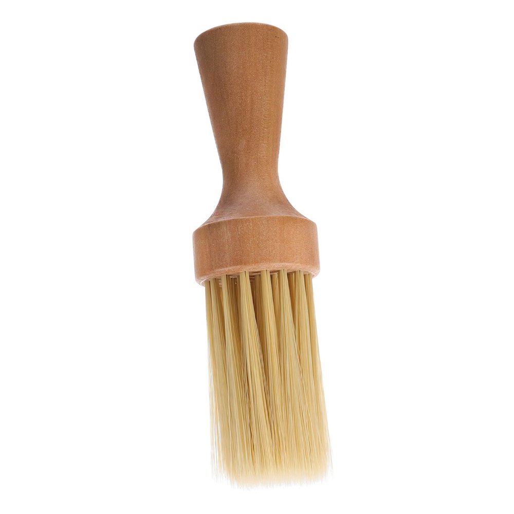 HONMEET Bristles Brush Beard Grooming Tool Wooden Handle Portable Shaving Brush for Men for Beard Maintenance and Styling Lightweight and Easy to Store