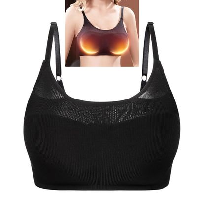 Breast Massager,Wireless Electric Breast Enhancement Massager,Portable Breast Care and Prevention of Breast Disease Unclogs Breasts,with Heating 5 Modes 3 Levels Adjustment