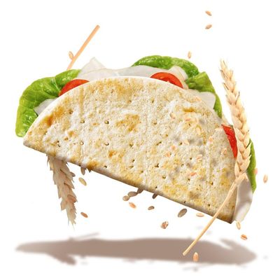 Ciao Carb Piadina Flat Bread Single Pack 100G (2X50G) (4G Carbs Per Portion) - Pack of 5
