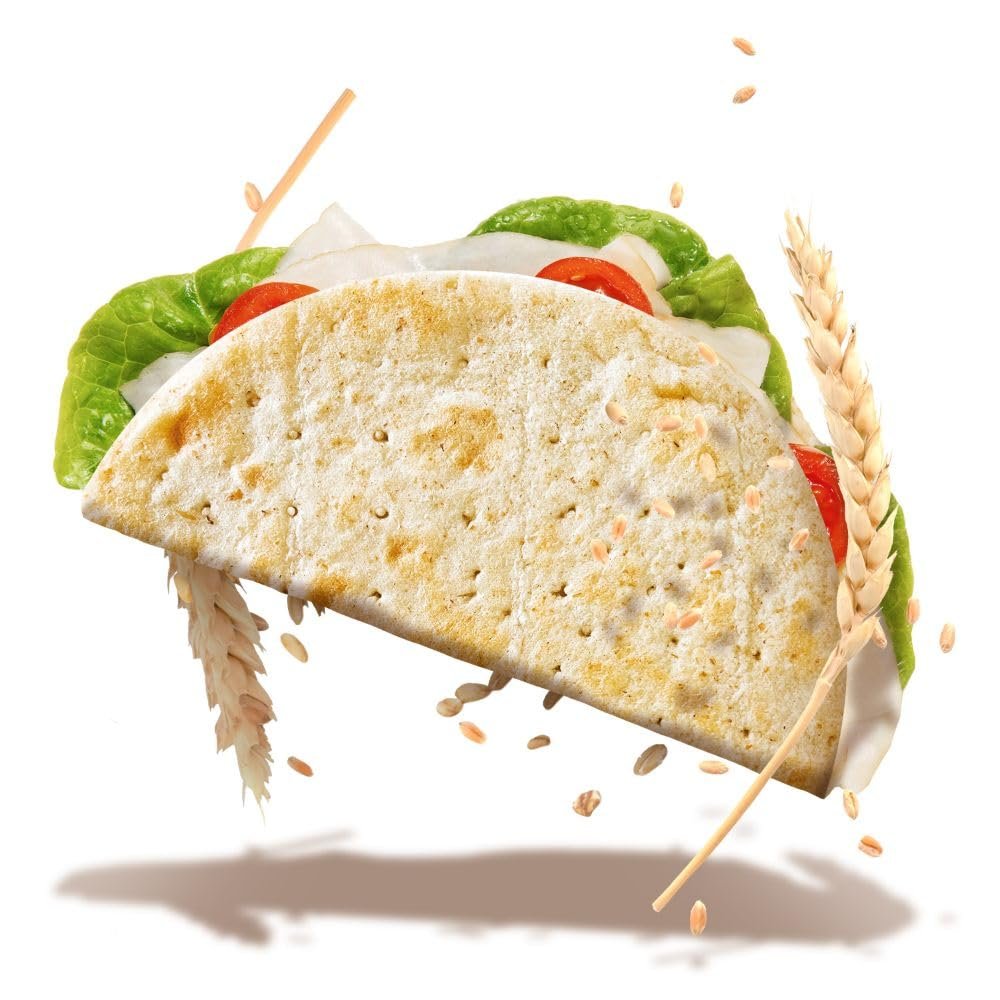 Ciao Carb Piadina Flat Bread Single Pack 100G (2X50G) (4G Carbs Per Portion) - Pack of 5