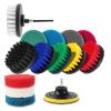 16Pcs Cleaning Brush Attachment Set Power Scrubber Scouring Pads With Long Reach For Car Floor Kitchen & Automotive view 1