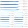 TOPPERFUN Toothbrush Travel Set Toothbrushes Multipack 50pcs Disposable, 7in Travel Set, Soft Bristle for Work or, Camping Hotel view 1
