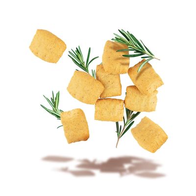 Ciao Carb Proto Snack Crackers With Olive Oil & Rosemary 50G (5G Carbs Per Portion) - Pack of 6