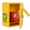 AED Defibrillator Storage Cabinet - Wall-mounted Steel AED Alarm Box with Smart Password Lock for Home, Office, Nursing, Bus - Corner Design for Greater Safety view 2
