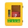 AED Defibrillator Storage Cabinet - Wall-mounted Steel AED Alarm Box with Smart Password Lock for Home, Office, Nursing, Bus - Corner Design for Greater Safety view 3