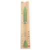 CIYODO 15-minute Wooden Hourglass Timer for Sauna Portable Design and Smooth Surface, Classic Green Wood and Glass Material for Sauna Room Timing view 1