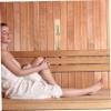 CIYODO 15-minute Wooden Hourglass Timer for Sauna Portable Design and Smooth Surface, Classic Green Wood and Glass Material for Sauna Room Timing view 3