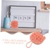 Hoement Scalp Care Brush Shampoo Brush Massage Comb for Hair Wash Scalp Scrubber for Relaxing and Detangling view 3