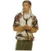 Hoement Mosquito Protection Clothing Set 3pcs with Jacket and Pants, Military Green Camouflage, Breathable Mesh Suit for Outdoor Camping, Fishing, Hunting and Beekeeping Use view 2