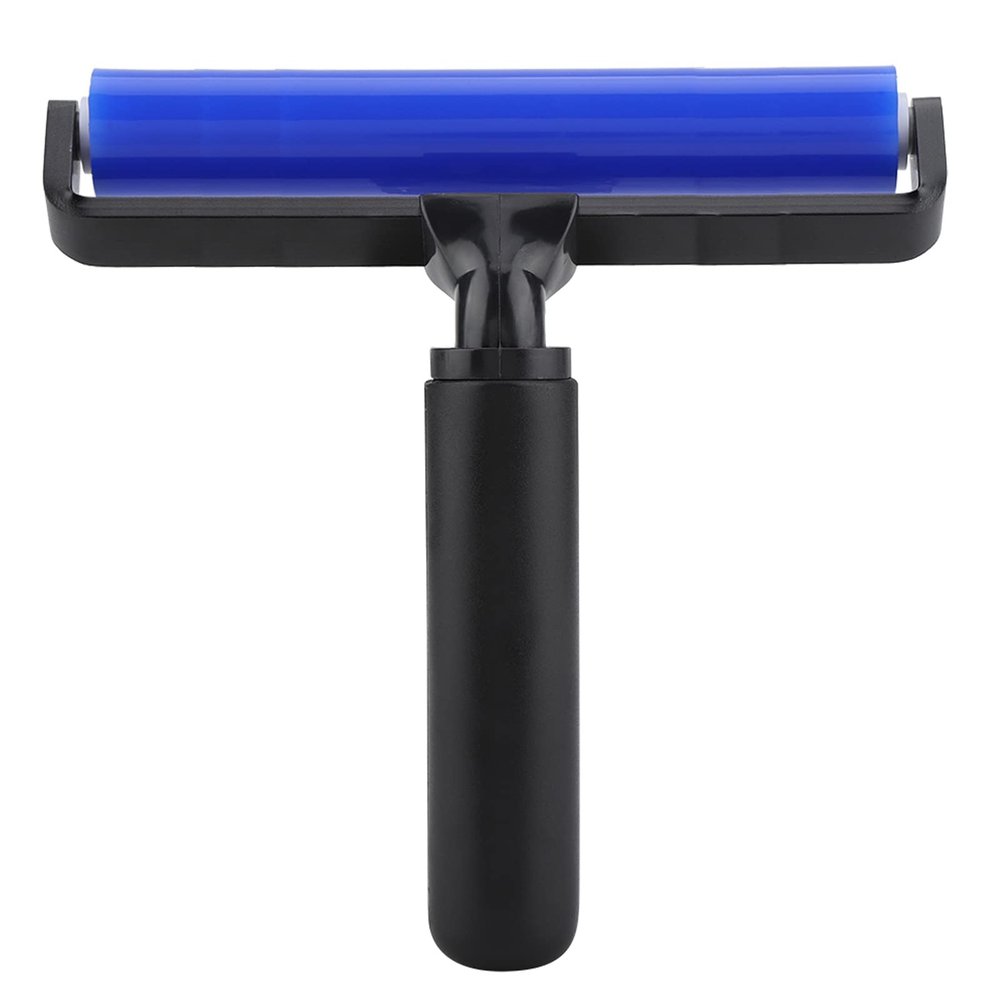 LUCKDANO Dust Removal Roll Efficient Silicone Screen Film Roll for Home Tool Blue (6 inch)