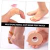 PLAFOPE Anti-Friction Foot Heel Stickers 3pcs Waterproof Adhesive Pads for High-Heeled Shoes Multipurpose Foam Heel Cushions Foot Care Protectors for Women view 3