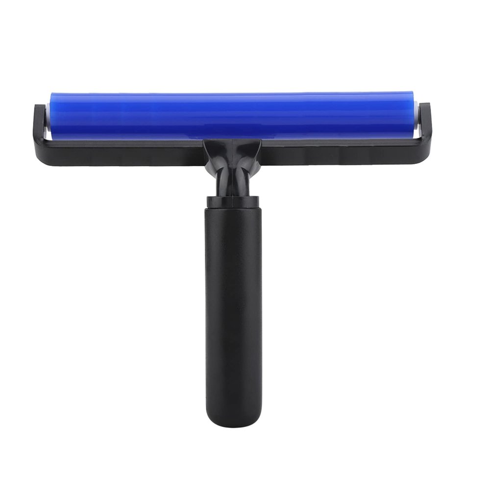 LUCKDANO Dust Removal Roll Efficient Silicone Screen Film Roll for Home Tool Blue (8 inch)