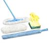 E-Cloth Duster & Cleaning Bundle - Microfiber Cloth Set - Includes Flexi-Edge Floor Dusting Mop, High Performance Dusting Cloth & Glove, Cleaning Wand, and Replacement Mop Head view 1