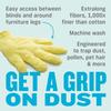E-Cloth Duster & Cleaning Bundle - Microfiber Cloth Set - Includes Flexi-Edge Floor Dusting Mop, High Performance Dusting Cloth & Glove, Cleaning Wand, and Replacement Mop Head view 4
