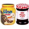 With Pufai Grocery, Plum Jam 350 g Glass + Lino Lada Duo Milk and Hazelnut Cream Chocolate Spreads Chocolate Spreads 350 g view 1