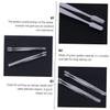 Healeved 3pcs Stainless Steel Stamp Tweezers Nipper for Stamp Collecting Portable Precision Tools view 4