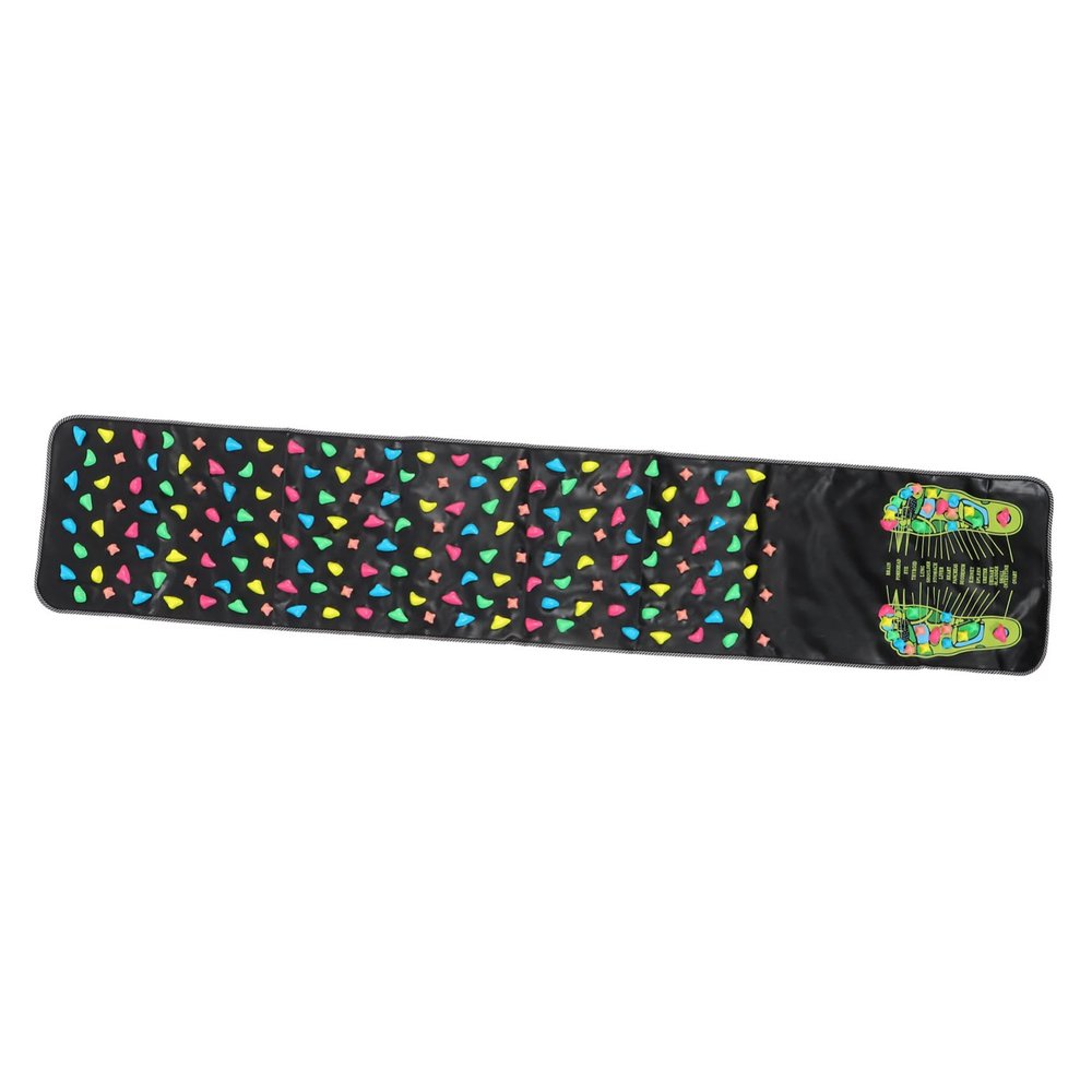 ORFOFE Cobblestone Walk Massage Mat for Foot Non-Slip Home Ground Mat for Plantar Relief