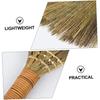 ORFOFE 2pcs Handmade Small Wooden Broom Set, Household Desk and Wall Cleaning Tool, Natural Wood Material, Compact Size for Indoor Dust Removal and Surface Sweeping view 3