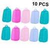 Anneome Silicone Toothbrush Cover Cap Set 10pcs Waterproof Dustproof Protective Toothbrush Head Covers for Travel Outdoor Bathroom Use Random Color view 4