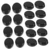 Anneome 10pairs Glasses Hook Eyeglass Hanger Clip for Reading Glasses Silicone Ear Grip Comfortable Ears Pads view 1