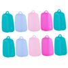 BCOATH Silicone Toothbrush Covers 10pcs Set Waterproof Protective Caps Travel Portable Toothbrush Head Holders for Outdoor Camping and Daily Oral Care Random Color view 1