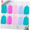 BCOATH Silicone Toothbrush Covers 10pcs Set Waterproof Protective Caps Travel Portable Toothbrush Head Holders for Outdoor Camping and Daily Oral Care Random Color view 4