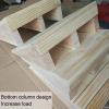Threshold Ramp for Garage and Patio Door -Wooden Curb Ramp for Driveway Sidewalk - Custom Size Handicap Ramp for Shed, view 4