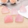 1PC Natural Rose Quartz Pyramid Crystal Quartz Energy Healing Stone Reiki Chakras Meditation Home Decor Crafts view 2