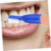 Anneome 10pcs Small Plastic Prison Finger Toothbrushes Extra Soft Mini Travel Toothbrush for Prison Use view 3