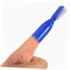 Anneome 10pcs Small Plastic Prison Finger Toothbrushes Extra Soft Mini Travel Toothbrush for Prison Use view 4