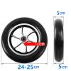10-inch Electric Wheelchair Wheel with Bearing Shock-Absorbing Universal Wheel Solid Tire Front Wheel Stable and Safe(Solid tire) view 2