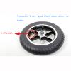 10-inch Electric Wheelchair Wheel with Bearing Shock-Absorbing Universal Wheel Solid Tire Front Wheel Stable and Safe(Solid tire) view 4