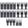 21Pcs Oscillating Cutting Wheel Kit for Woodworking with Quick Release and Straight Multitool Blades, Ideal for Cutting Wood and Plastic, Includes Size Marks for accurate Cutting, view 1