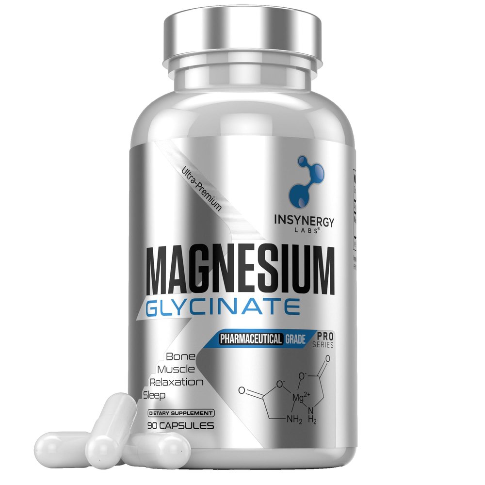 Ultra Premium Magnesium Glycinate Supplement (Pro Series Magnesium 1,500mg) Magnesium Bisglycinate 90 Vegan Magnesium Tablets