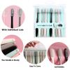 100 Pcs Disposable Toothbrushes Individually Wrapped,Soft Bristle Family Pack Toothbrush Small Head with individual lids,Travel Disposable Toothbrush Set for Guest,Camping,Hotel,Donation,5 Colors view 4