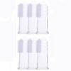 Baby Finger Toothbrush, 6 Pcs Clear Soft Silicone Finger Toothbrush with Storage Case, Oral Massage Teething Toothbrush for Tooth Cleaning and Care view 1