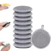 10 Pcs Wire Dishwashing Rags, Can Be Reused Wire Dish Washing Rags, Portable Non Scratch Wire Dishcloth, Suitable for Kitchen Washing Dishes Washing Pots, Cleaning Sinks (Silver) view 1