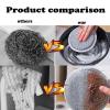 10 Pcs Wire Dishwashing Rags, Can Be Reused Wire Dish Washing Rags, Portable Non Scratch Wire Dishcloth, Suitable for Kitchen Washing Dishes Washing Pots, Cleaning Sinks (Silver) view 4
