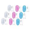 Anneome 9pcs Baby Finger Toothbrush Set Silicone Toddler Oral Cleaning Brush Storage Box Soft Infant Teeth Cleaning for 0-3 Years view 1
