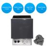 Electric Sauna Heater Dry Steam Stove with Controller and Timer for Home Hotel Spa Bathroom - Internal Controller view 3