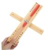 KOMBIUDA Wooden Sauna Clock Hourglass Timer Rotating Hourglass Timer for Decor and Sauna Use view 2