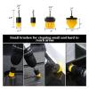 19pcs Drill Cleaning Brush Attachment Set, Power Scrubber Brush For Car, Grout, Floor, Tub, Shower, Tile, Carpet, Corner, Floor view 3