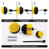 12 Pcs Cleaning Brush Attachment Set For Cleaning Power Scrubber Brush Pad Sponge Kit With Extend Attachment For Bathroom Carpet view 4
