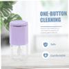 Hoement Electric Automatic Lenses Washer Machine for Contacts Portable Cleaner Rotating Function for Daily Use view 2