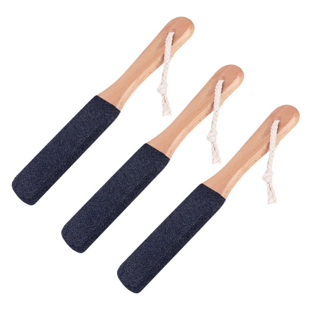 Beatifufu 3pcs Pedicure Foot Scrubber Blade Callus Remover for Feet File Double Sided Grinding Tool